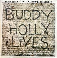 [ แผ่นเสียง Vinyl LP ] Artist : Buddy Holly Album : Buddy Hollys Lives Cover : NM ( Still Sealed ) Disc : VG++ Manufactured : US Released : 1983 Price : 850