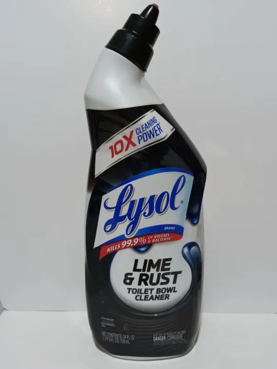 Lysol Toilet Bowl Cleaner with Lime & Rust Remover 709ml Lazada PH