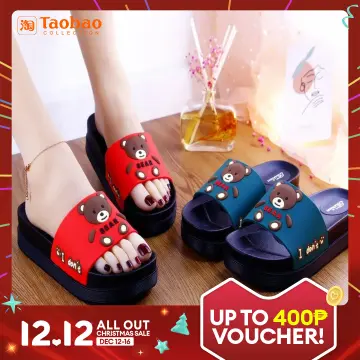 High heels bathroom slippers hot sale