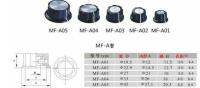 ลูกบิดฝาลูกบิด ปลอกวอลลุ่ม ใช้สวมวอลลุ่ม MF-A01-A05 รูน๊อต6-6.4mm