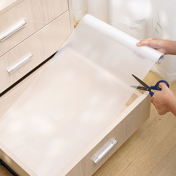 Clear Waterproof Shelf Drawer Liner Cabinet Non Slip Table Cover