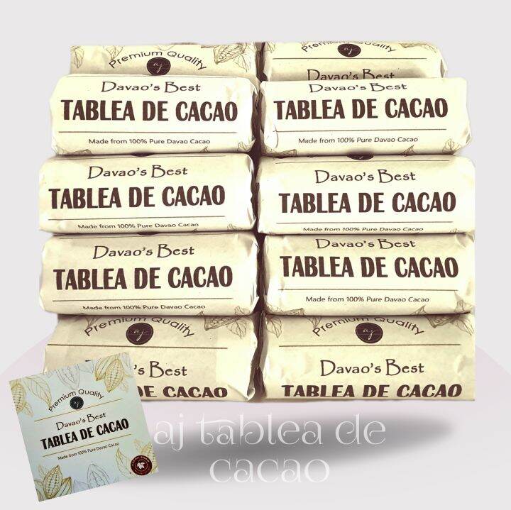 Tablea de Cacao 100 pure Davao Cacao Cocoa Lazada PH