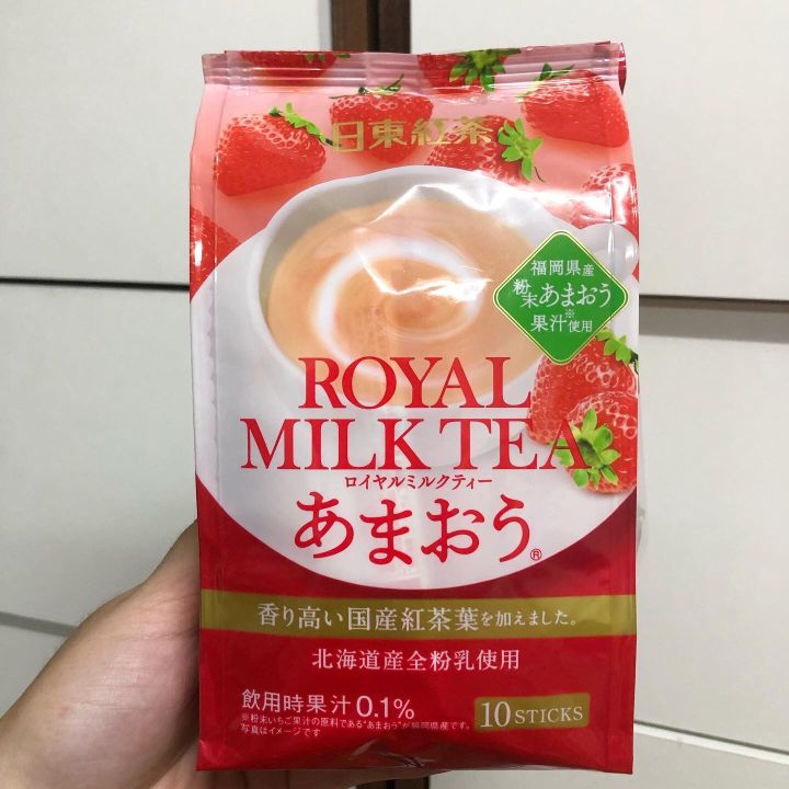 nitto-royal-milk-tea-ชานมญี่ปุ่นสูตรดั้งเดิม-ซากุระ-มัทฉะ-พีช-สตรอว์เบอร์รี่