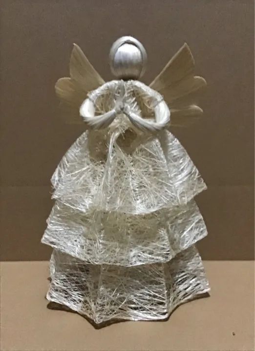 Native Angel Abaca Scrunch Tree Topper 🇵🇭 Lazada PH