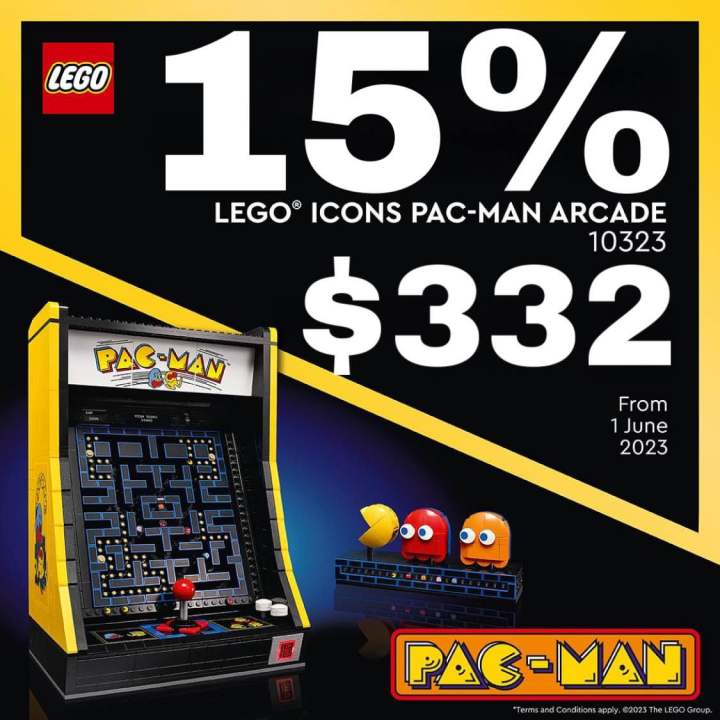 PAC-MAN Arcade 10323, LEGO® Icons