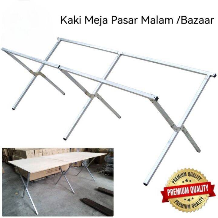 Kaki Meja Pasar Malam Foldable Table Rack Pasar Malam Kaki Meja LIPAT ...