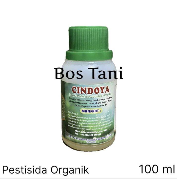Super Pupuk plus Pestisida organik CINDOYA rekomendasi IPB & LIPi