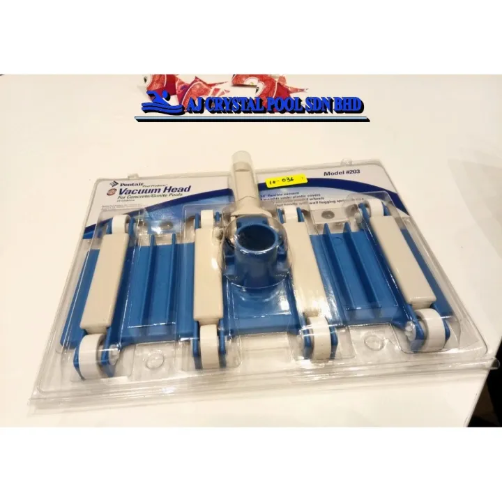 PENTAIR 14" Flexible Vacuum Head for Concrete/Gunite Pools Model 203