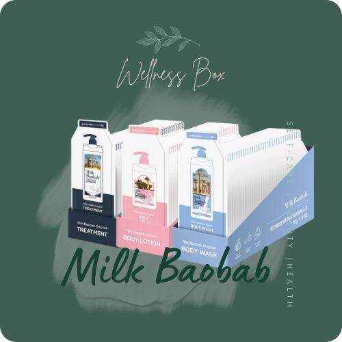 Jungkook's Milk Baobab White Musk Perfume Body Wash Lotion