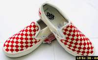 Vans Slip On (size36-44) หมากรุกแดง