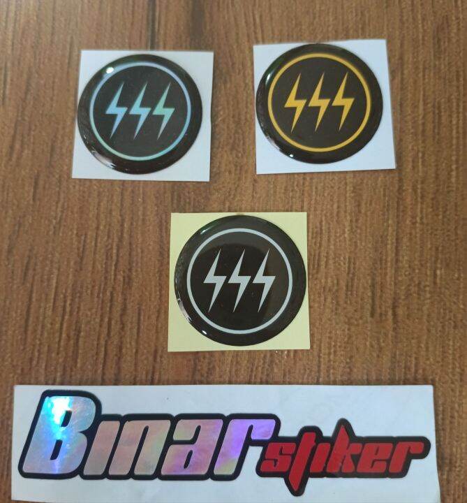 Stiker Timbul Emblem Logo Sss 3d Kaliver Lazada Indonesia