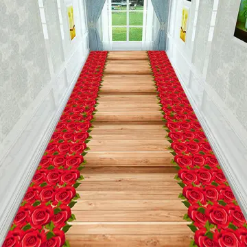 Corridor Aisle Carpet Hotel Stairs Non-Slip Floor Mats Home Entrance Carpet