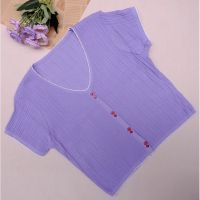 สินค้าพร้อมส่ง??เสื้อไหมพรมสีน่ารักแนวเกาหลี ม่วง เหลือง