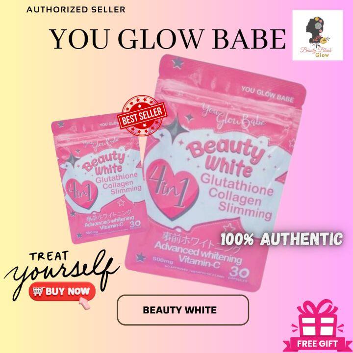 Beauty White Glutathione Collagen By You Glow Babe 