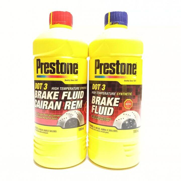 PRESTONE Brake Fluid Dot 3 1 Liter Lazada Indonesia
