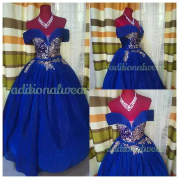 Long Sleeve Dark Pink Sweet 16 Dress Cinderella Ball Gown Debut Dresse –  Viniodress