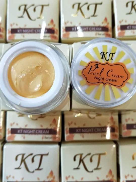 1กระปุก-ktครีมเคที-โกลด์ไนท์-ของแท้100-kt-gold-night-cream