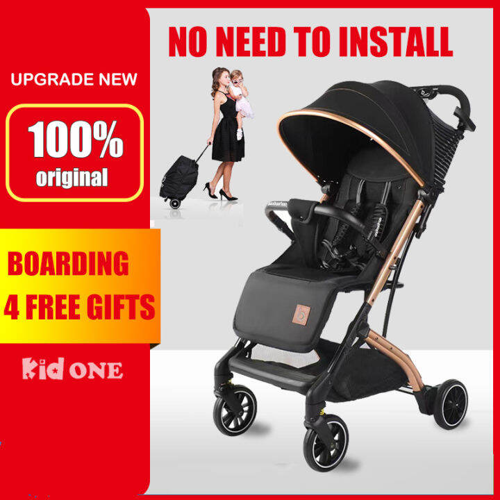 KIDONE [COD]) NEW Senior Stroller Strollers For Baby Girl Boy Boys
