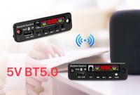 บอร์ดถอดรหัส MP3 Bluetooth 5.0 DC5V