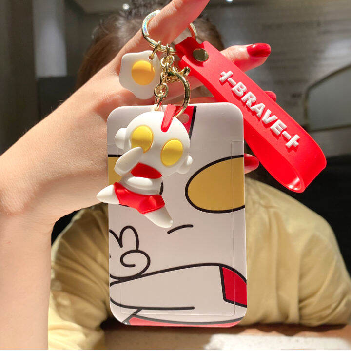 Fancy Superman Card Holder Elementary School Student Meal Card School