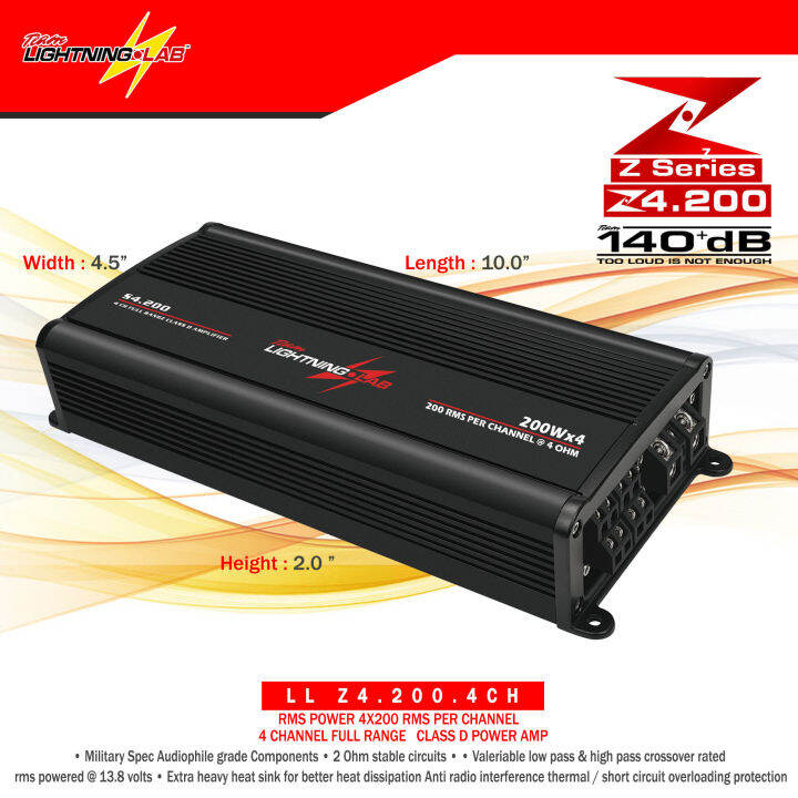 LIGHTNING LAB AMPLIFIER (Z4.200 Lazada PH