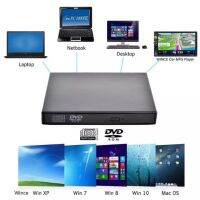 Universal USB 2.0 แบบพกพาภายนอก CD-ROM DVD Player สำหรับ notebook