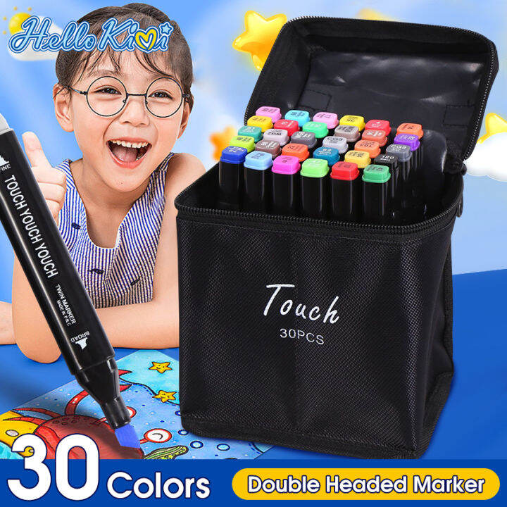HelloKimi Painting Markers Manga Sketching Markers Art School Supplies