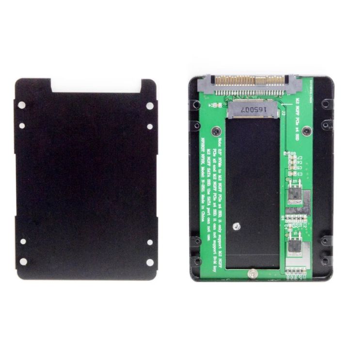 ngff-m-2-m-key-pcie-ssdกรณีenclosure-sff-8639-nvme-u-2-converterสำหรับmainboardเปลี่ยนintel-ssd-750-p3600-p3700สีดำ