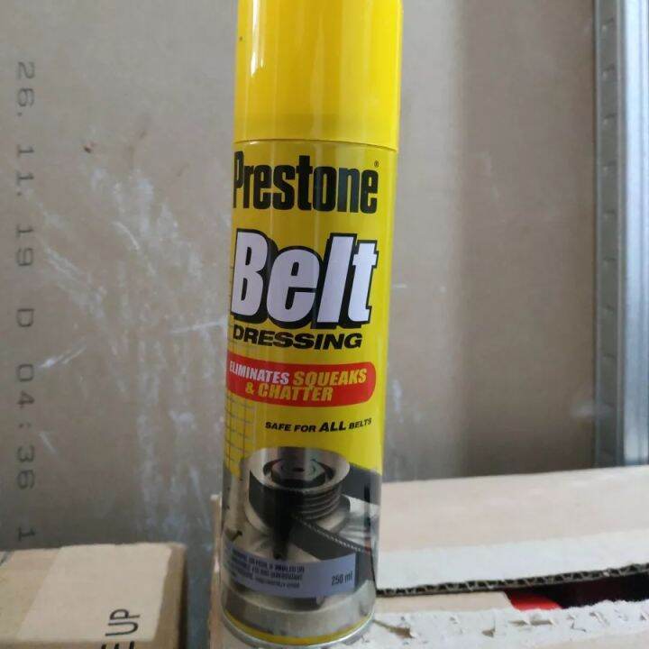 Belt Dressing Prestone 250ml Pelumas Timming V Belt Van Fan Belt