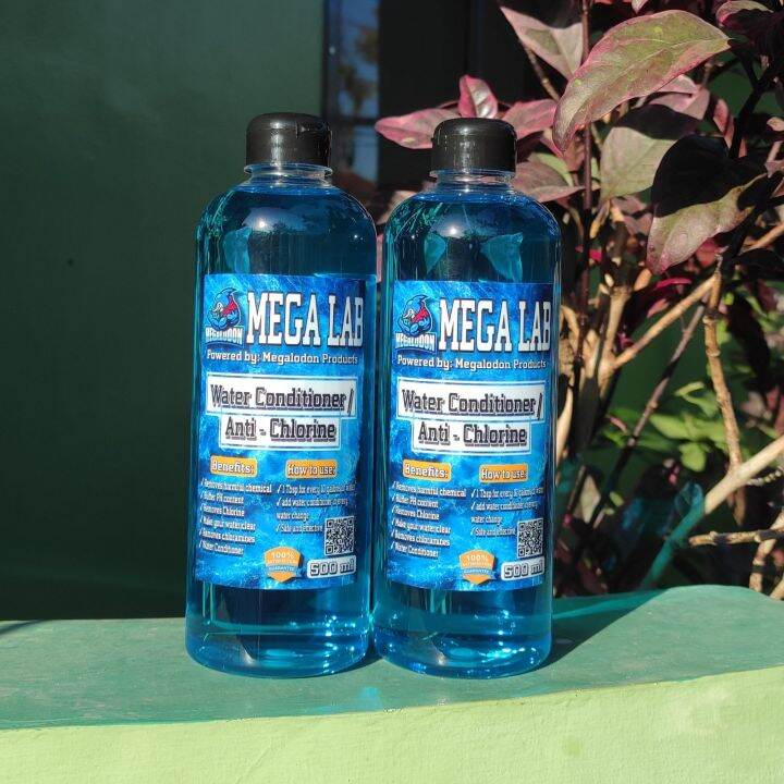 water conditioner and anti chlorine (2 in 1) for aquarium fish use