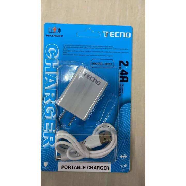 TECNO ANDROID MICRO V8 CHARGER 2.4A FAST TRAVEL CHARGING TECHNO CHARGER