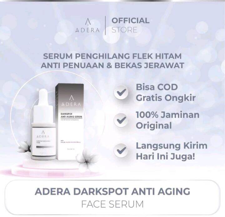 SERUM ADERA DARKSPOT ANTI AGING SERUM ORI ADERA DARKSPOT ANTI AGING ...