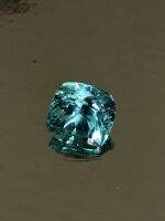 Apatite gemstone 1.10cts 5.9x4.9mm cushion shape 100% natural gemstone หินอะพาไทต์ 1.10cts 5.9x4.9mm รูปทรงหมอนอิง หินธรรมชาติ 100%