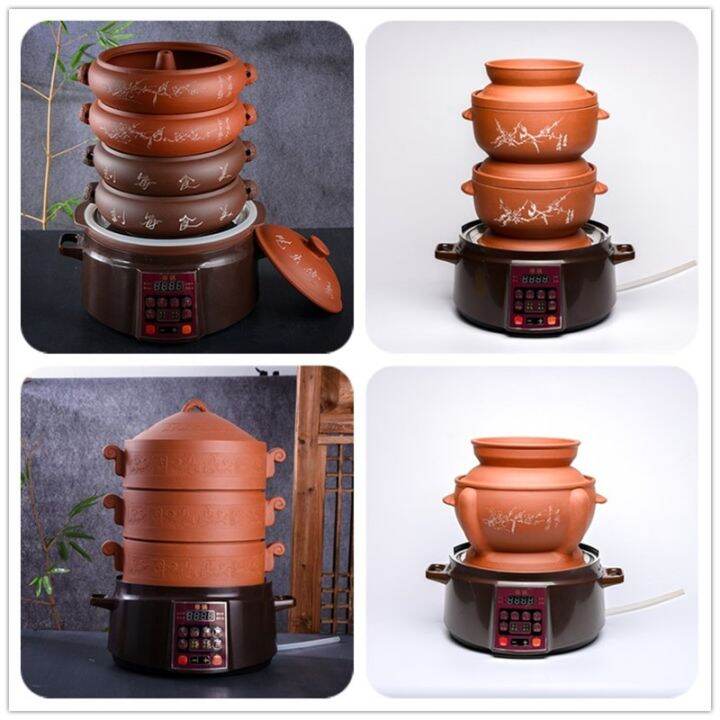 Health Electric Steam Pot Chicken Steam Pot Household Hot Pot Chicken