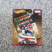 รถเหล็ก Hotwheels Captain America Volkswagen T1 Drag Bus
ล้อยาง