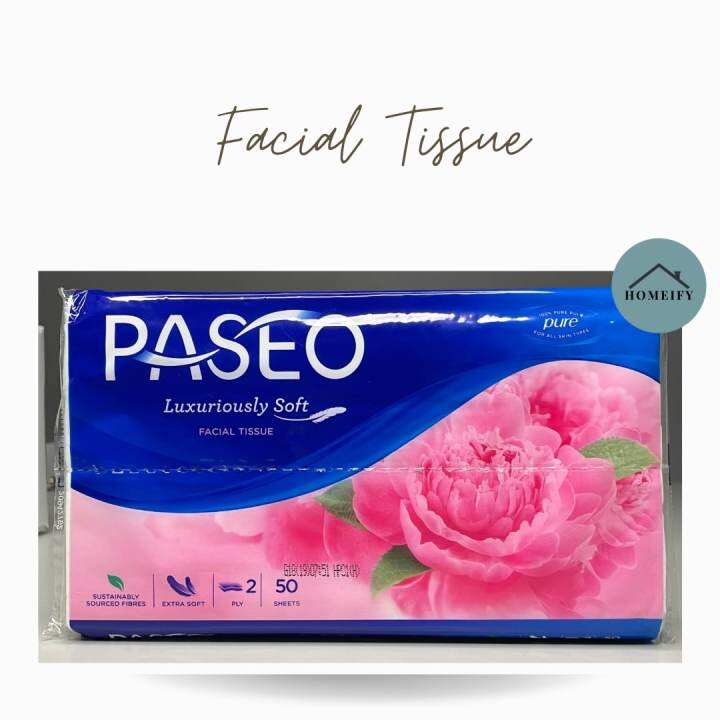 Facial Tissue Paseo Luxuriously Soft Lazada PH