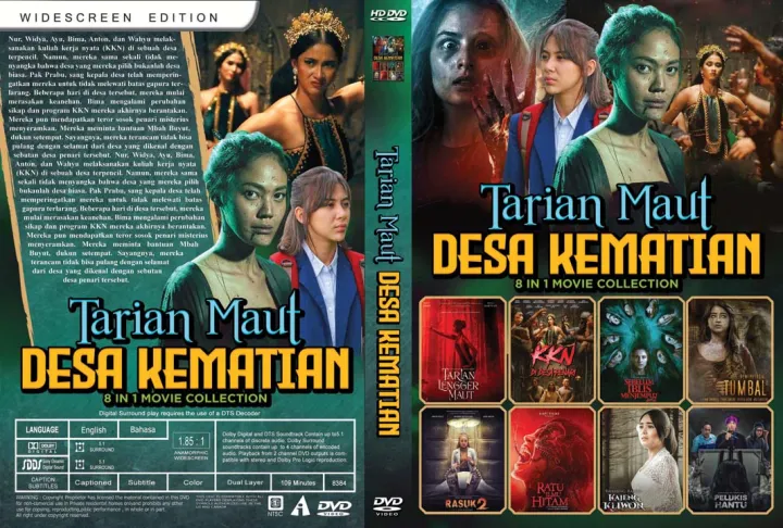 Dvd Film Indo Collection Tarian Maut Desa Kematian 8in1 2022 Lazada Indonesia 