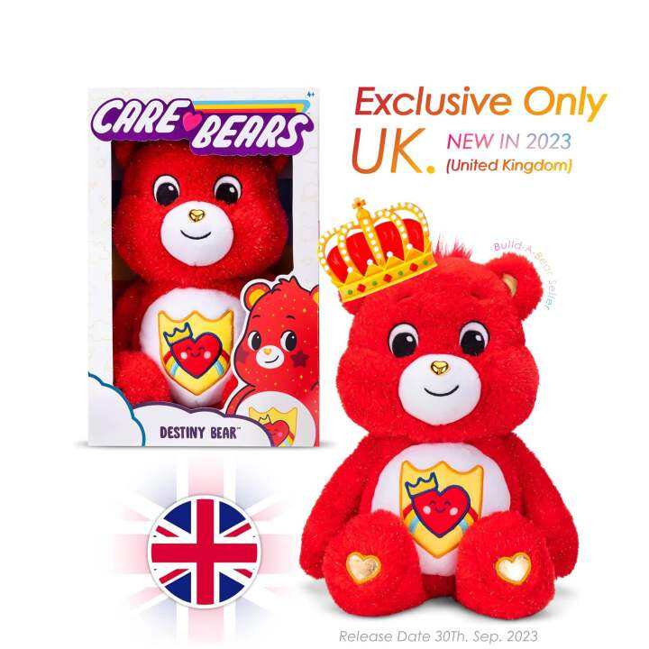 uk-ตุ๊กตาแคร์แบร์-care-bear-14-มีกล่อง-destiny-bear-limited-only-uk-สินค้านำเข้าแท้