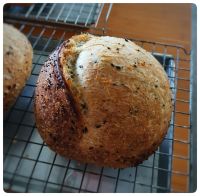 Flax seeds ​&amp; Perilla​ Seeds​ Sourdough​ Bread​