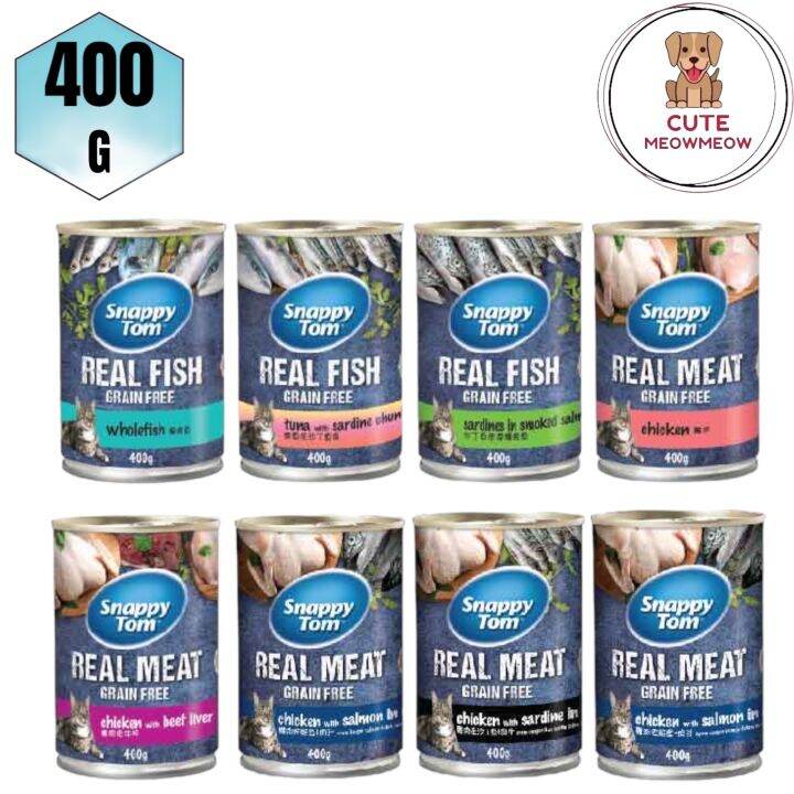 Snappy Tom Cat Canned Food 400G | Lazada