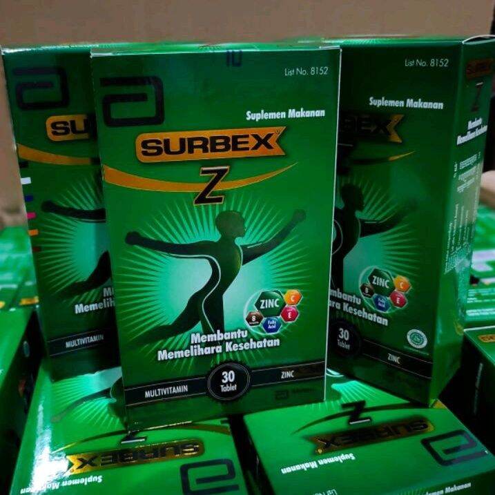 Surbex Z Isi 30 Tablet | Lazada Indonesia