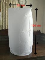5 ลูก โคมลอยราคาถูก ขนาด 55x100 cm สีขาว มีไส้โคมครบชุด (โคมลอย แม่จันทร์สม )