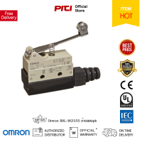 Omron Subminiature Limit Switch SHL-W2155 ชนิดของ Actuator ก้านแขนpk ติดหัวลูกล้อ สวิตช์ออมรอน