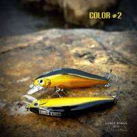 เหยื่อปลอมตกปลา เหยื่อ Minnow Sinking เหยื่อปลั๊ก LURES KINGS รุ่น MS-101 COLOR #2