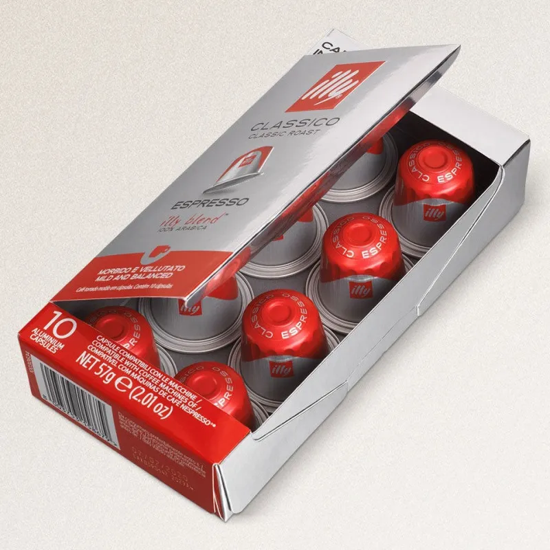 illy Classico Espresso 10 Capsule Compatibili con le Macchine Nespresso* 57  g