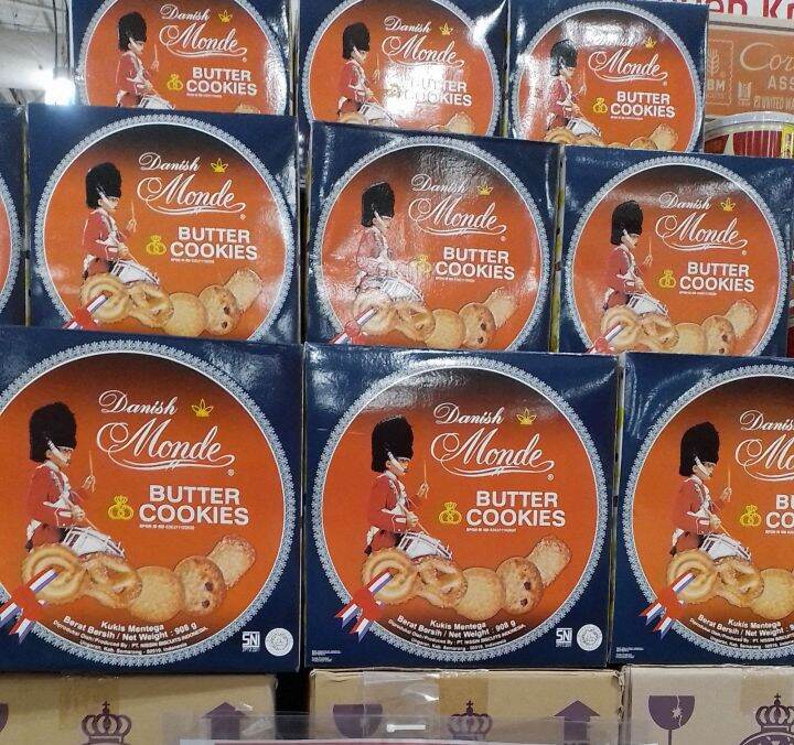 Monde Butter Cookies Kaleng 908 gram Lazada Indonesia