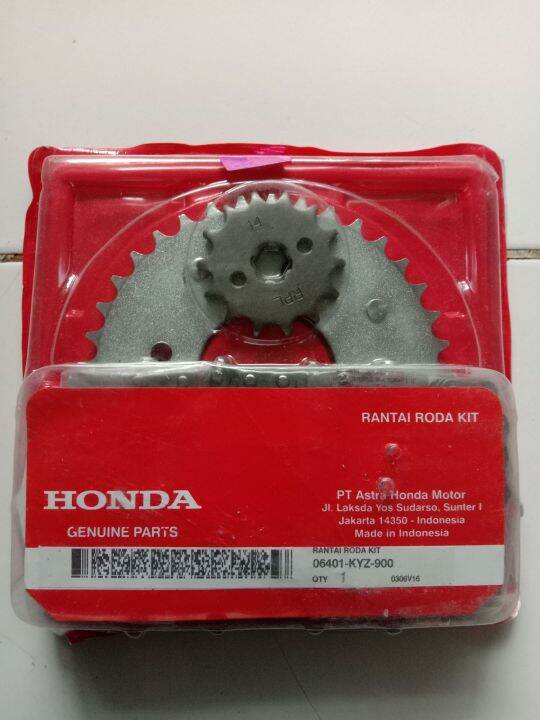 GEAR SET SUPRA X 125 INJEKSI FI/HELM IN ORISINIL (KYZ) Lazada Indonesia