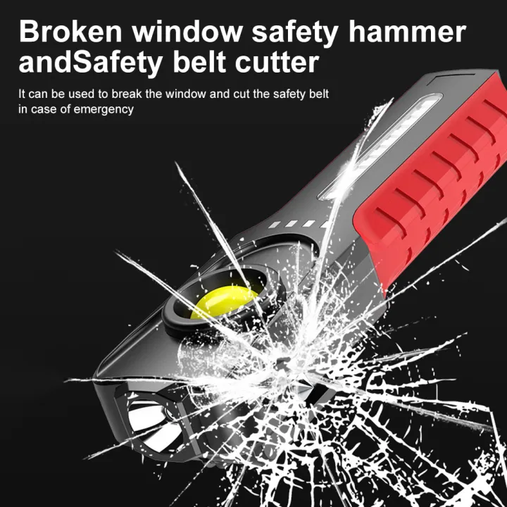 👍Lampu Senter LED Ultra Terang, Lampu Torchlight Cahaya Kuat Terpasang