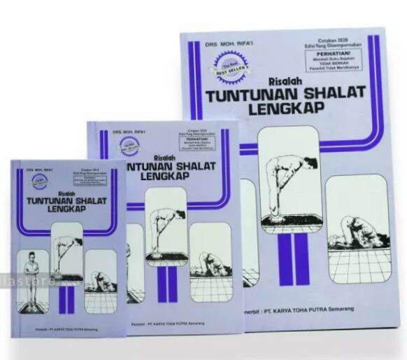 Risalah Tuntunan Sholat/Buku Panduan Sholat Lengkap/buku Belajar Tata ...