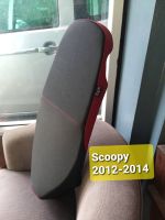 เบาะscoopy สีดำโลโก้แคมบางเมือง/2012-2014 (ทรงกลาง ))พร้อมส่ง